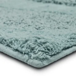 Mint Asymmetrical Cotton Bath Mat, 24 In.-Kirkland's Home Flash Sale