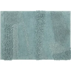 Mint Asymmetrical Cotton Bath Mat, 60 In.-Kirkland's Home Flash Sale