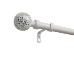 Mirrored Mosaic Curtain Rod, 72 In.-Kirkland's Home Fashion