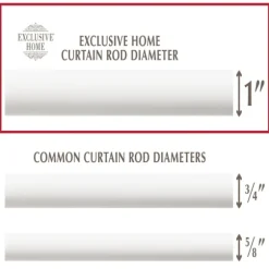 Mirrored Mosaic Curtain Rod, 72 In.-Kirkland's Home Fashion