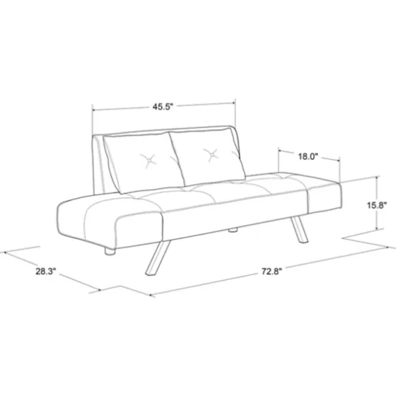 Mod Wing Arm Convertible Sofa-Kirkland's Home Cheap