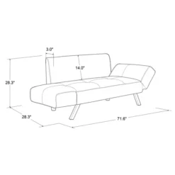 Mod Wing Arm Convertible Sofa-Kirkland's Home Sale