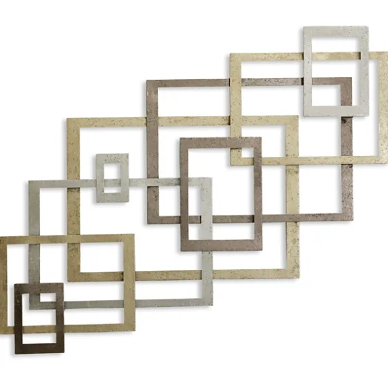 Modern Glossy Squares Wall Sculpture-Kirkland's Home Cheap