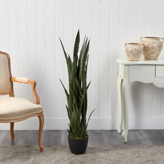 Modern Potted Tri Snake Plant-Kirkland's Home Fashion