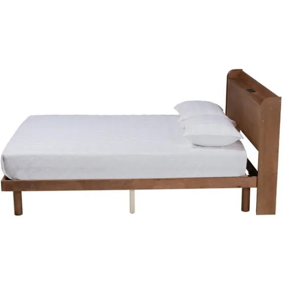 Modern Wood Full Platform Bed-Kirkland's Home New