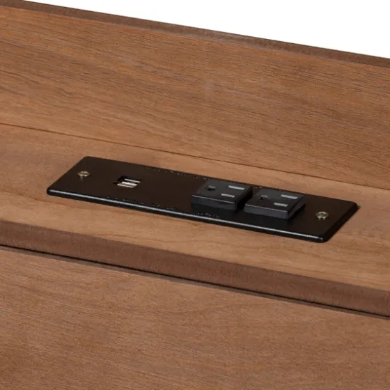 Modern Wood Full Platform Bed-Kirkland's Home New