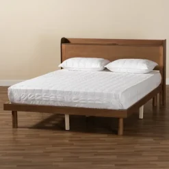 Modern Wood Full Platform Bed-Kirkland's Home New