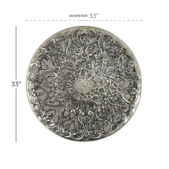 Mosaic Round Metal Wall Plaque-Kirkland's Home Store