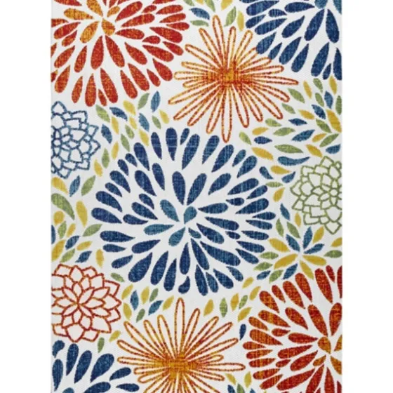 Multicolor Burst Indoor/Outdoor Area Rug, 5X8-Kirkland's Home Sale