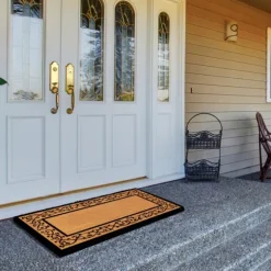 Natural And Black Abby Doormat, 72X36 In.-Kirkland's Home Flash Sale