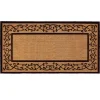 Natural And Black Abby Doormat, 48X30 In.-Kirkland's Home Fashion
