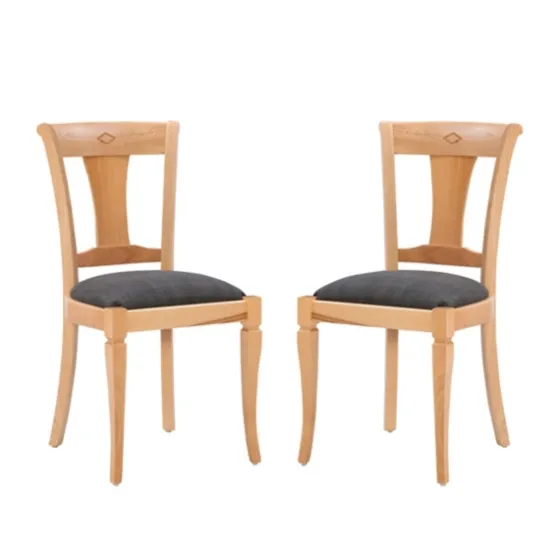 Natural And Gray Linen Dining Chairs, Set Of 2-Kirkland's Home Clearance