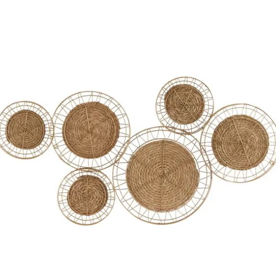 Natural Dried Bohemian Plates Wall Plaque-Kirkland's Home Outlet