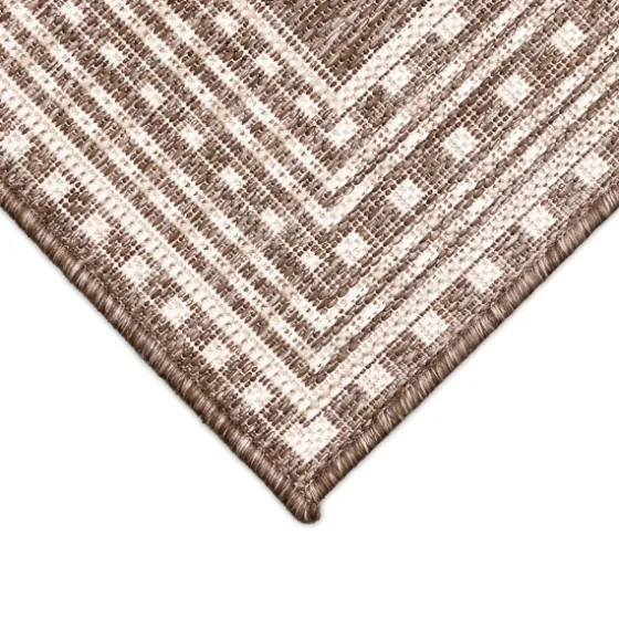 Natural Linear Macy Indoor/Outdoor Area Rug, 6X9-Kirkland's Home Best