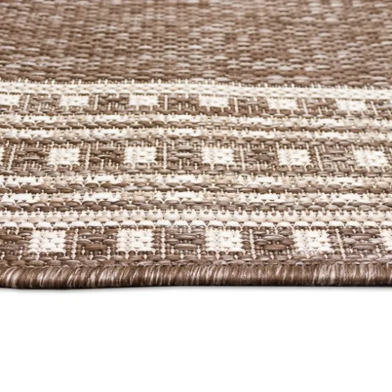 Natural Linear Macy Indoor/Outdoor Area Rug, 4X7-Kirkland's Home Online