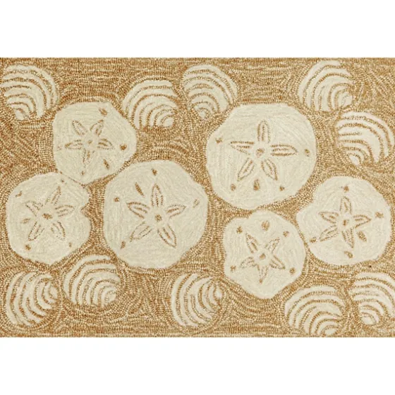 Natural Sand Dollar Outdoor Mat-Kirkland's Home New