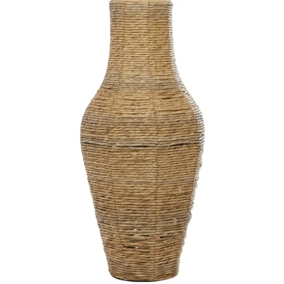 Natural Seagrass Tapered Coastal Vase, 27 In.-Kirkland's Home Shop
