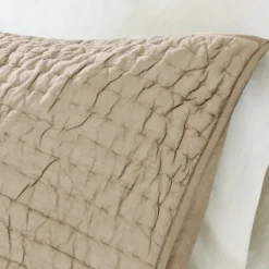Natural Serene Quilted 3-Pc. Queen Coverlet Set-Kirkland's Home Outlet