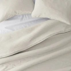 Natural Stitched Stripes 2-Pc. Twin Quilt Set-Kirkland's Home Hot