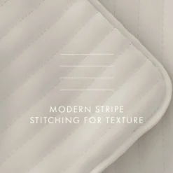 Natural Stitched Stripes 2-Pc. Twin Quilt Set-Kirkland's Home Hot
