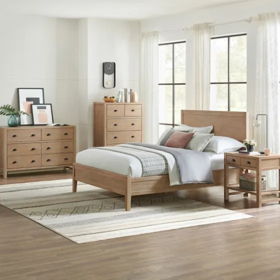 Natural Wood Grain Open Shelf Nights D-Kirkland's Home Best