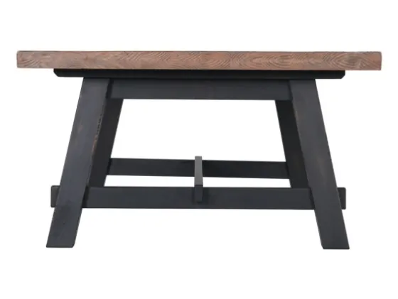 Natural Wood Sawhorse Coffee Table, 48X32 In.-Kirkland's Home Cheap