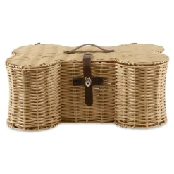 Natural Woven Bone Shaped Basket, 21 In.-Kirkland's Home Best
