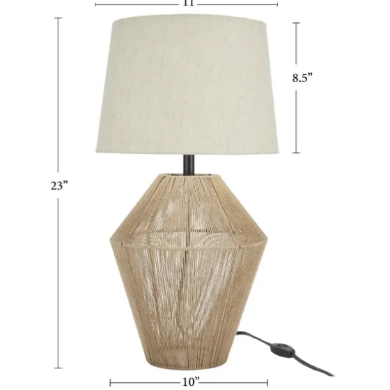 Natural Woven Jute Urn Table Lamp-Kirkland's Home Best Sale