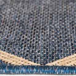 Navy Adelaide Trellis Outdoor Area Rug, 7X9-Kirkland's Home New