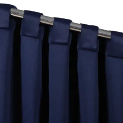 Navy Back Tab Blackout Curtain Panel Set, 63 In.-Kirkland's Home Best Sale