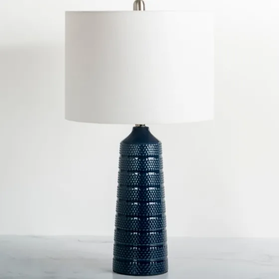 Navy Blue Piper Table Lamp-Kirkland's Home Flash Sale