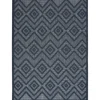 Navy Diamond Indoor/Outdoor Area Rug, 5X7-Kirkland's Home Shop