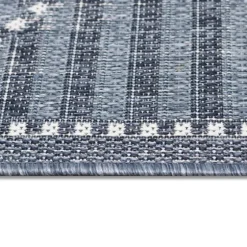 Navy Geo Lattice Outdoor Area Rug, 4X7-Kirkland's Home Cheap
