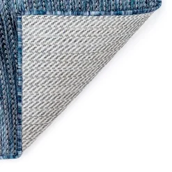 Navy Intertwine Indoor/Outdoor Runner-Kirkland's Home Discount