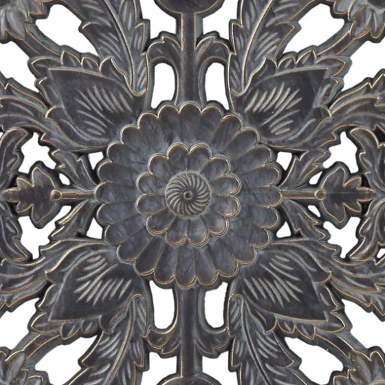 Navy Madison Park Floral Wall Plaques, Set Of 2-Kirkland's Home Discount