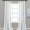 Navy Ombre Stripe Curtain Panel Set, 95 In.-Kirkland's Home Cheap