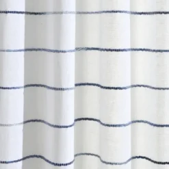 Navy Ombre Stripe Curtain Panel Set, 84 In.-Kirkland's Home Shop