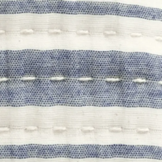 Navy Pick Stitch Stripe Decorative Throw-Kirkland's Home Shop