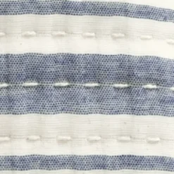 Navy Pick Stitch Stripe Queen Quilt-Kirkland's Home Discount