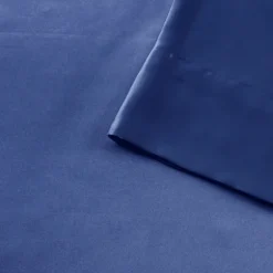 Navy Satin Standard 2-Pc. Pillow Case Set-Kirkland's Home New