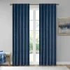 Navy Velvet Greta Curtain Panel Set, 84 In.-Kirkland's Home Fashion