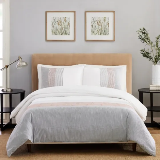 Neapolitan Gray 3-Pc. Queen Duvet Set-Kirkland's Home Hot