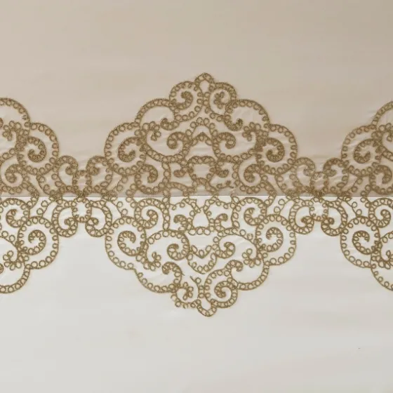 Neutral Block Embroidered Shower Curtain-Kirkland's Home Store