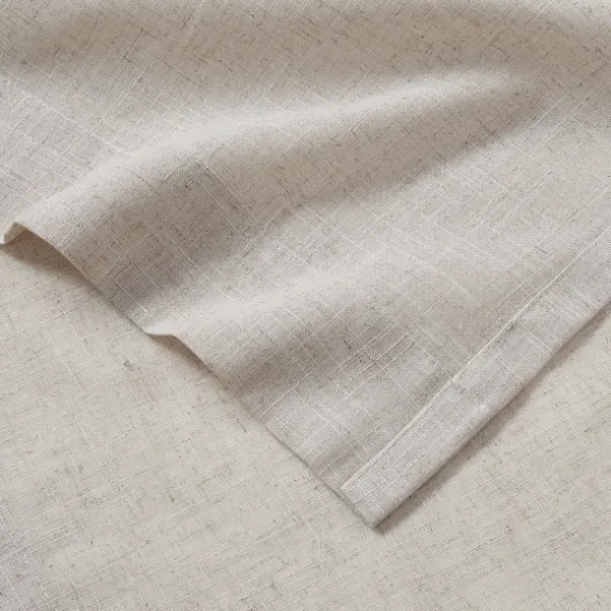 Neutral Linen Blend Curtain Panel Set, 84 In-Kirkland's Home Cheap