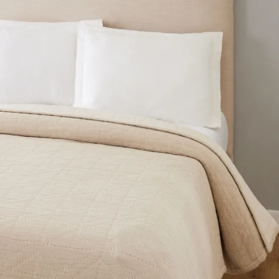 Neutral Maren King Bed Blanket-Kirkland's Home Flash Sale