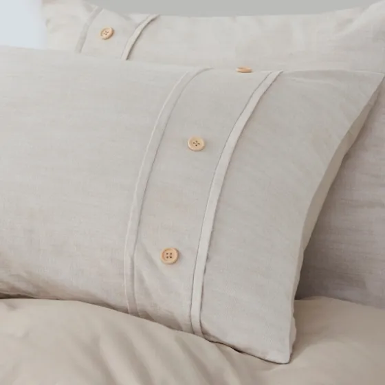 Neutral Oversized 3-Pc. King Duvet Cover Set-Kirkland's Home Cheap