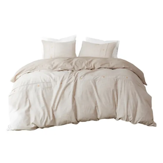Neutral Oversized 3-Pc. Queen Duvet Cover Set-Kirkland's Home Online