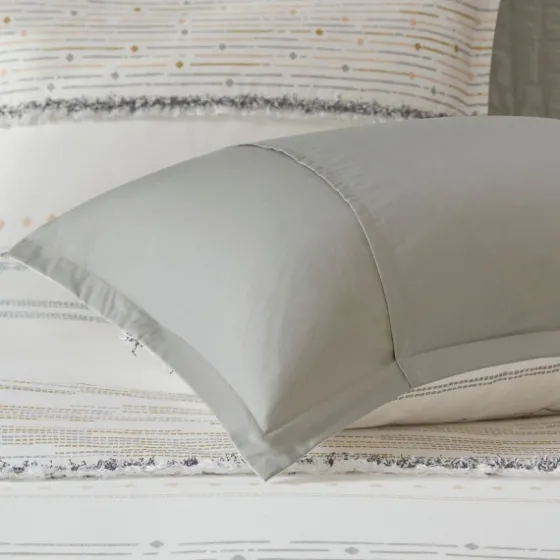 Neutral Stripe King 3-Pc. Comforter Set-Kirkland's Home Cheap