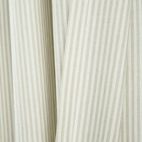 Neutral Vintage Stripe Curtain Panel Set, 95 In.-Kirkland's Home Cheap