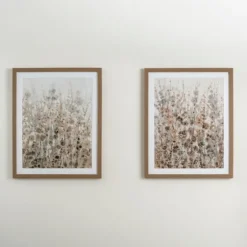Neutral Wildflowers I Framed Art Print-Kirkland's Home Flash Sale
